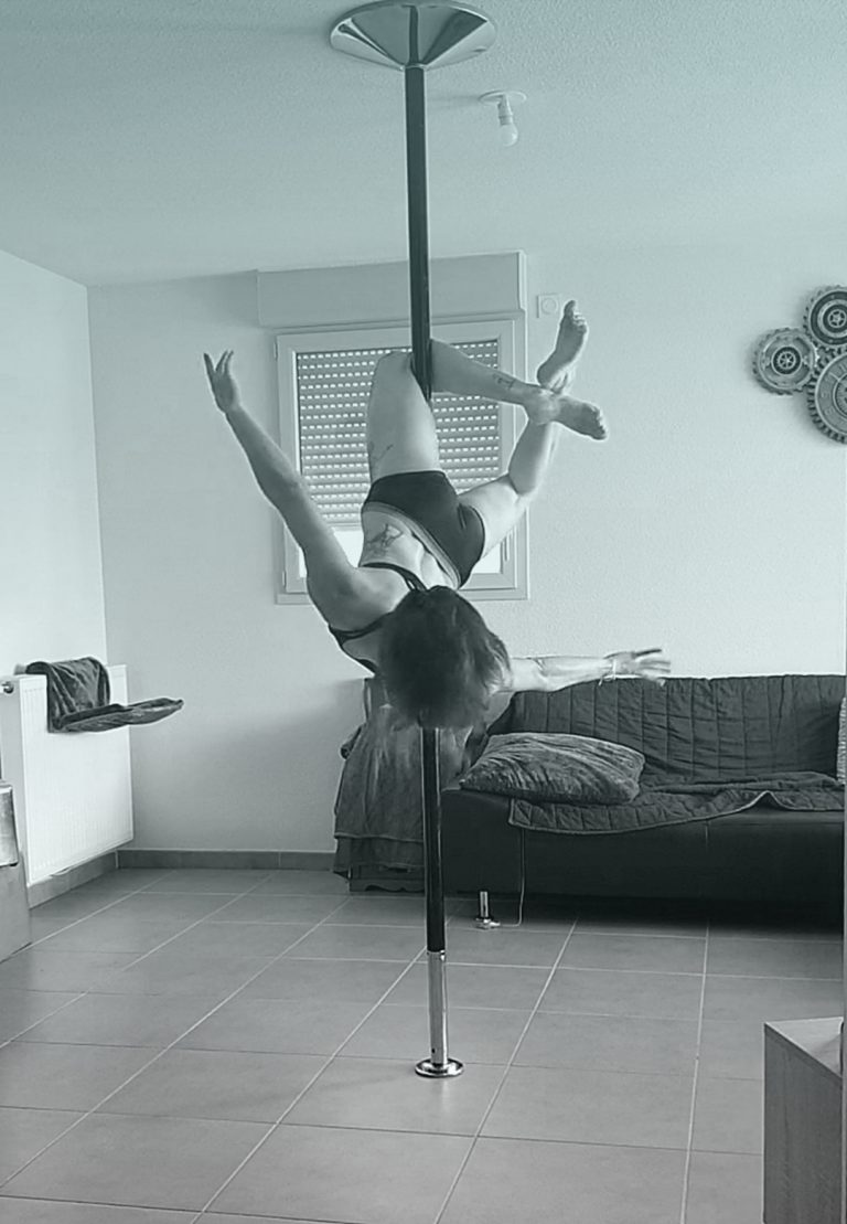 Bird pole dance