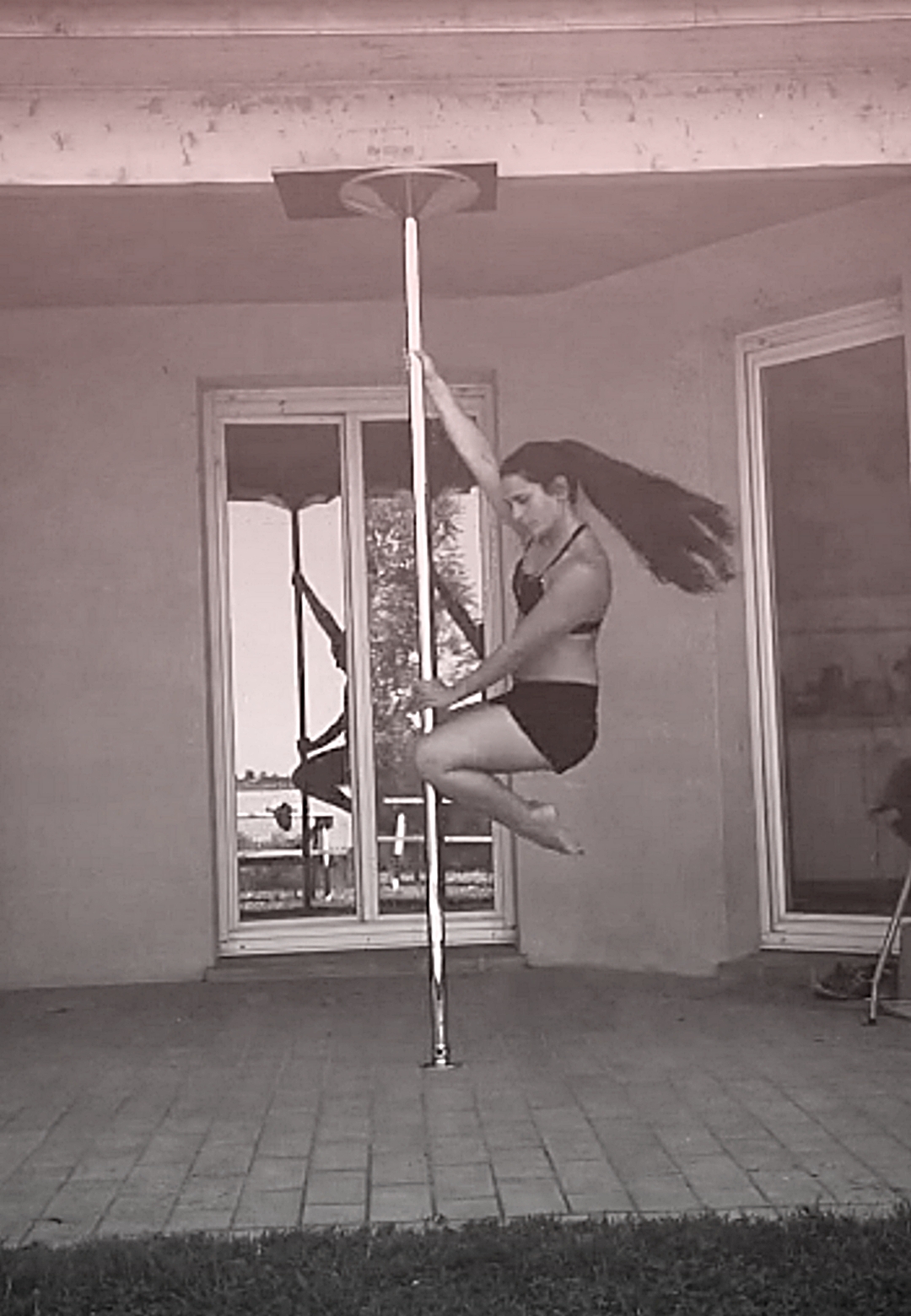 Fireman pole dance